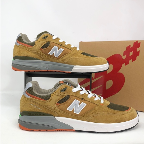 New Balance Mens Numeric Andrew Reynolds 993 Wheat NM933MNO Lifestyle - Size 11 - Picture 1 of 15